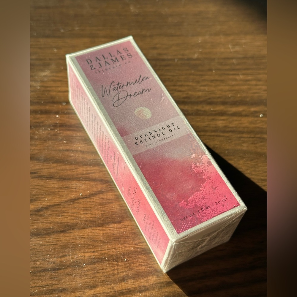 Dallas & James Skincare Co. Watermelon Dream Overnight Retinol Oil